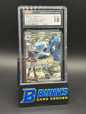 Steven's Metagross EX SIR Ascended Heroes CGC 10
