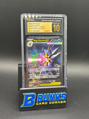 Mage Starmie EX SIR Perfect Order CGC Pristine 10