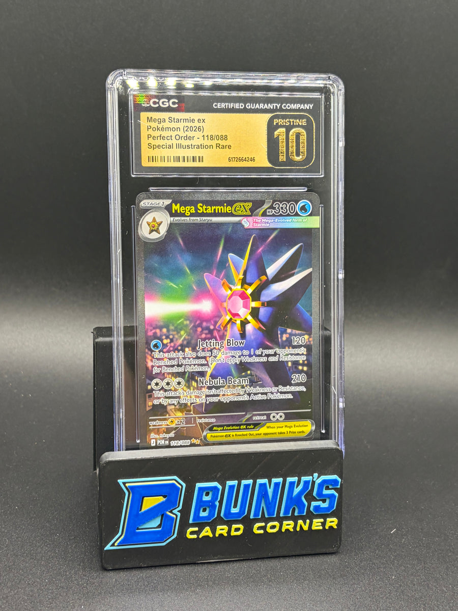 Mage Starmie EX SIR Perfect Order CGC Pristine 10