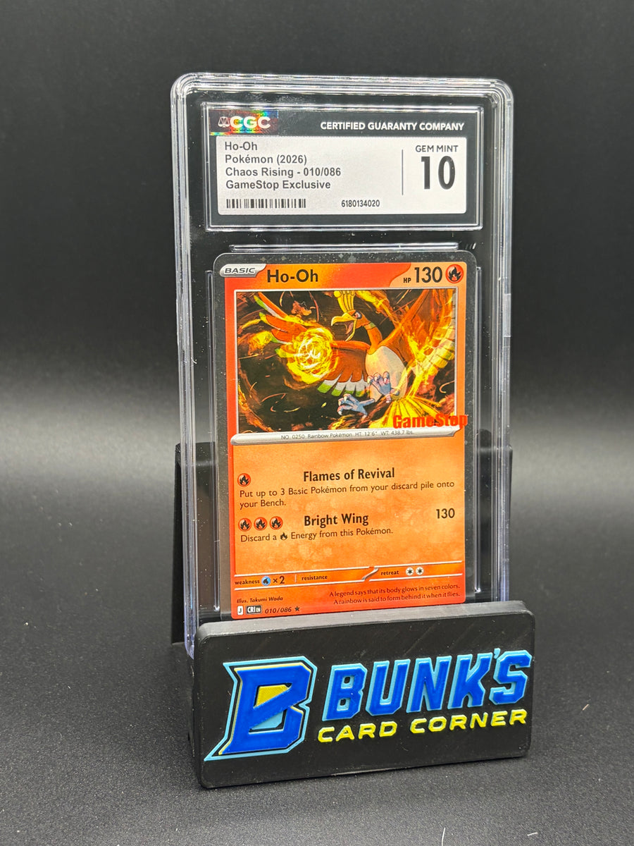 Ho-Oh Chaos Rising CGC 10