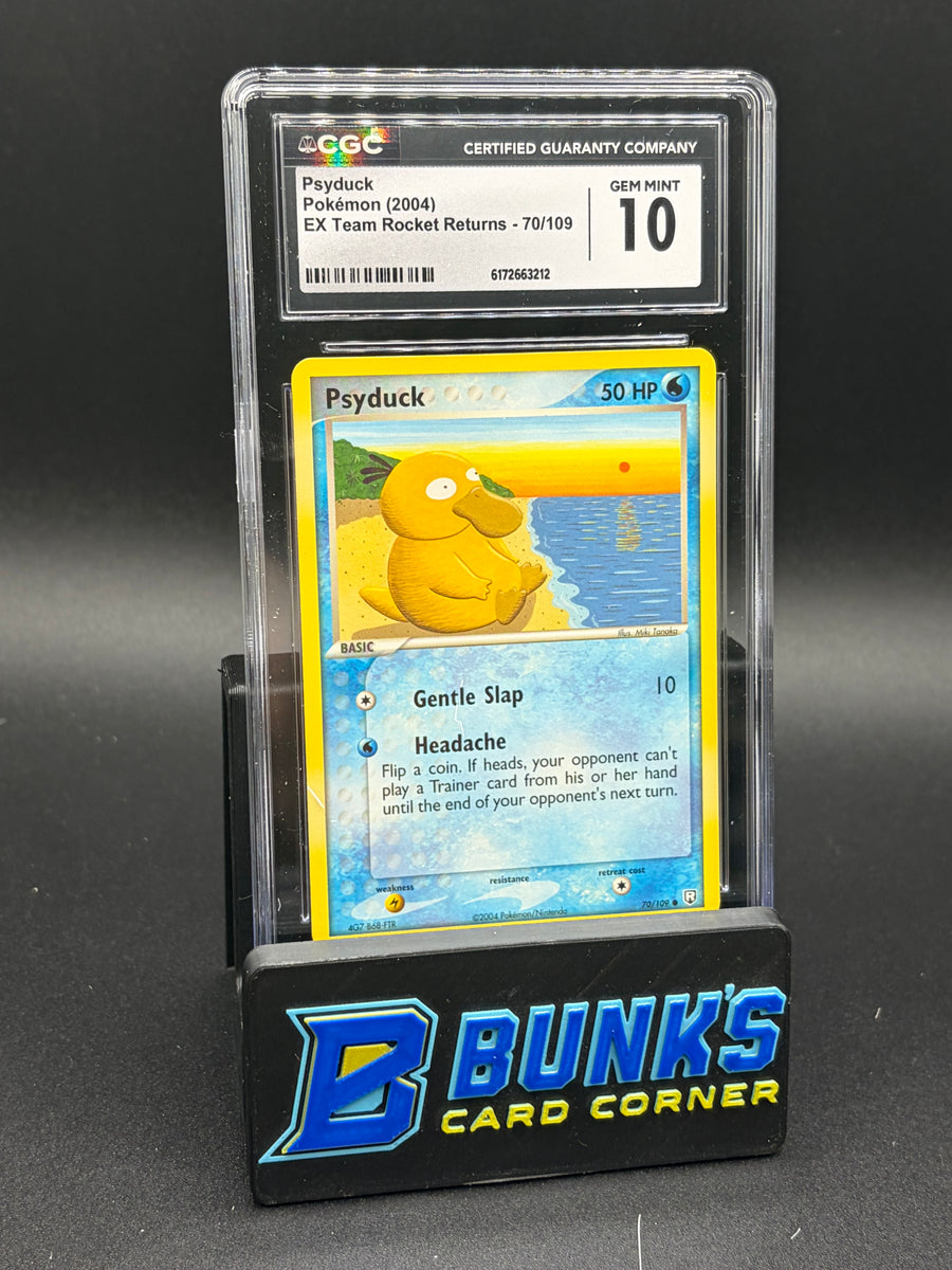 Psyduck Team Rocket Returns CGC 10