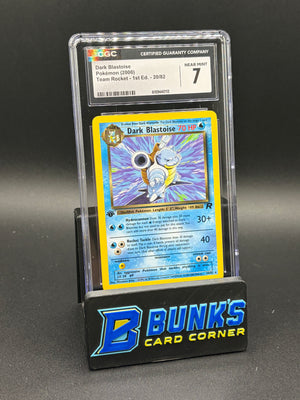 Dark Blastoise Team Rocket CGC 7