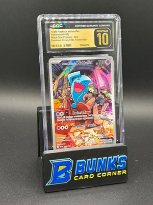 Team Rocket's Wobbuffet Promos CGC Pristine 10
