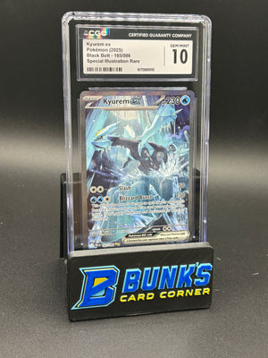 Kyurem EX Special Illustration Rare Black Bolt CGC 10