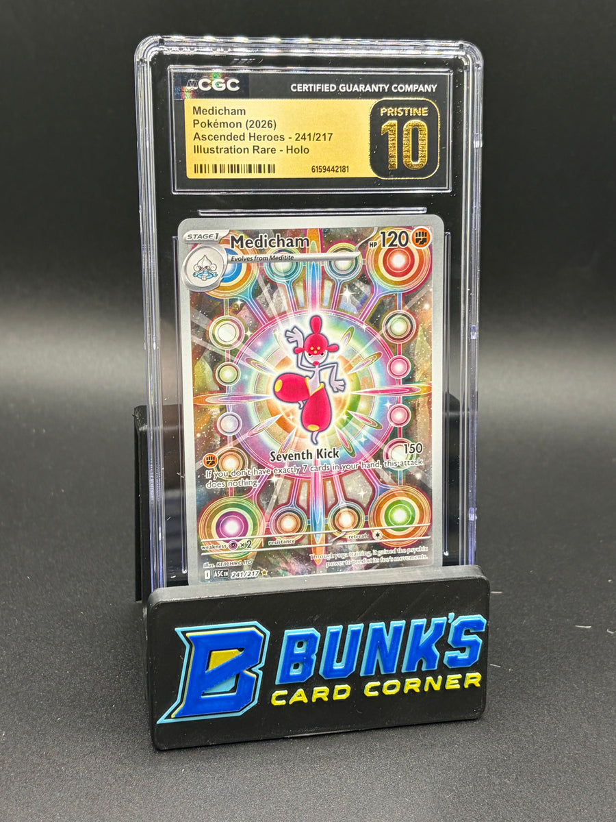 Medicham Illustration Rare Ascended Heroes CGC Pristine 10