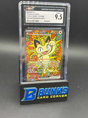 Meowth EX SIR Perfect Order CGC 9.5