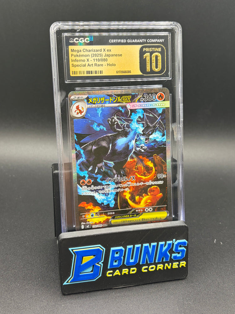 Mega Charizard X EX SAR Inferno X CGC Pristine 10