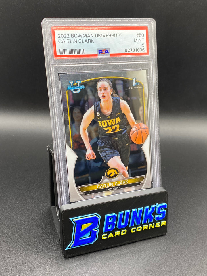 2022 Caitlin Clark PSA 9