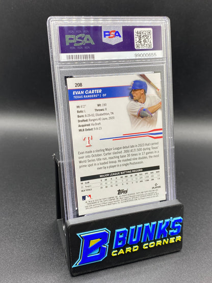 2024 Evan Carter PSA 10