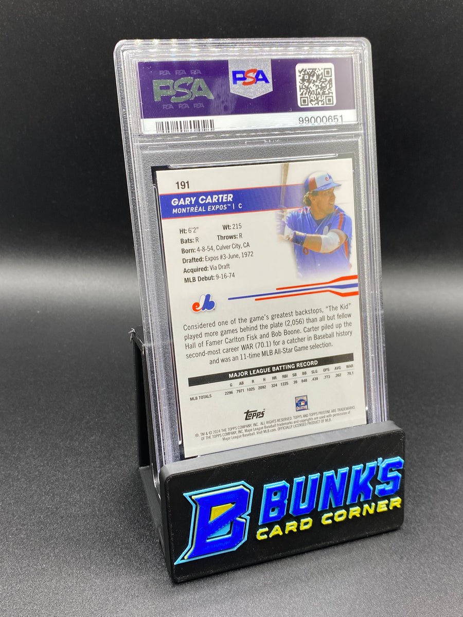 2024 Gary Carter Blue Ref. PSA 10