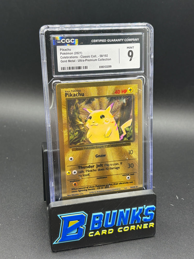 Pikachu Premium Collection Celebrations CGC 9