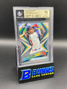 2019 Ronald Acuna Jr. Future Stars Beckett Pristine 10