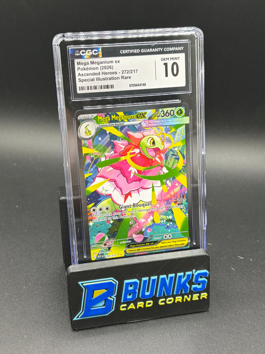 Mega Meganium EX SIR Ascended Heroes CGC 10