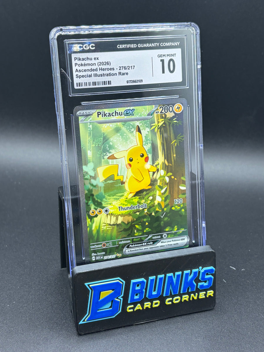 Pikachu EX SIR Ascended Heroes CGC 10