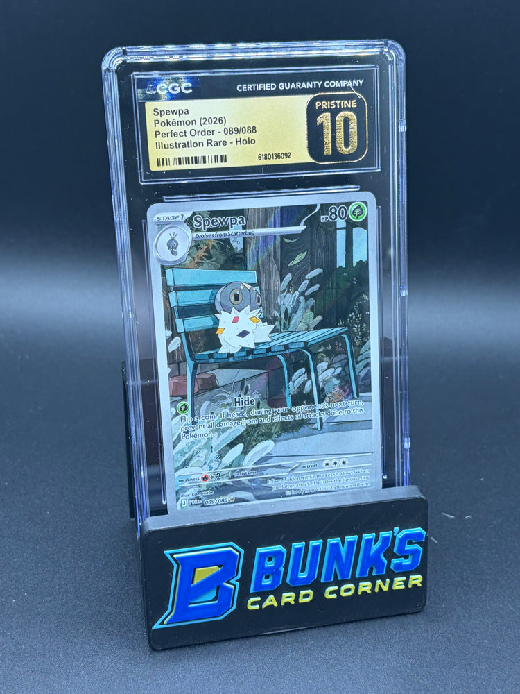Spewpa Illustration Rare Perfect Order CGC Pristine 10