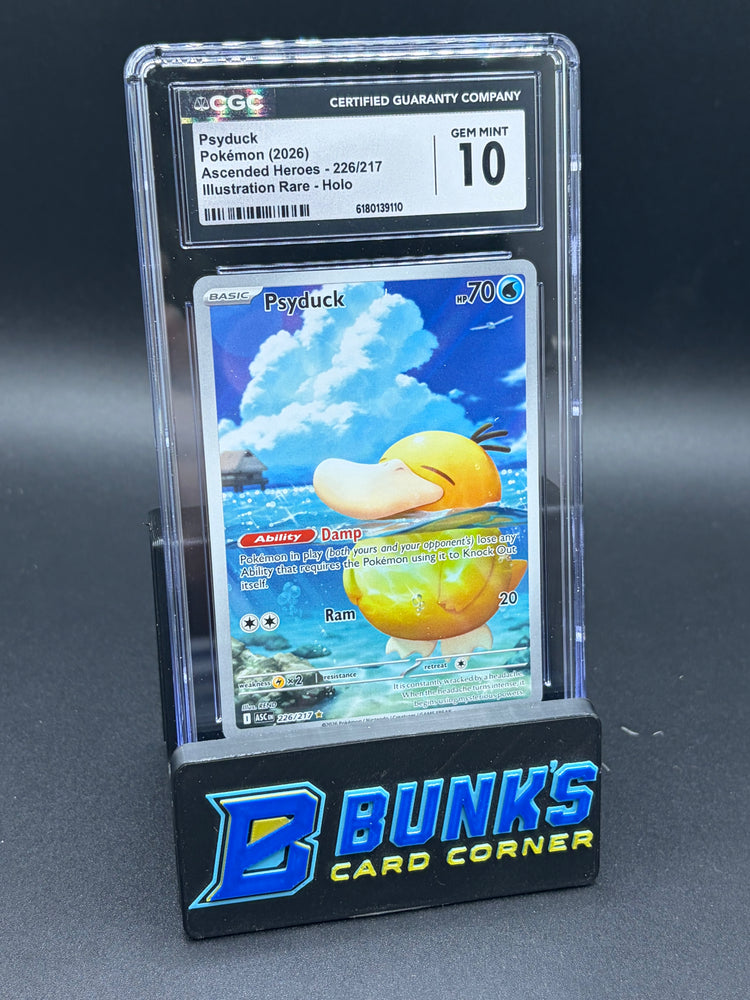 Psyduck Illustration Rare Ascended Heroes CGC 10