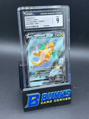 Dragonite V Ultra Rare Evolving Skies CGC 9