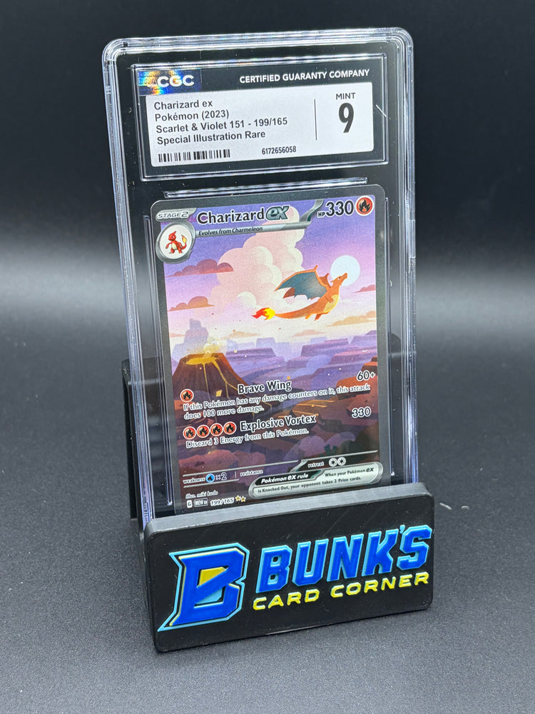 Charizard EX SIR Scarlet & Violet CGC 9