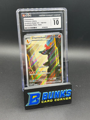 Charmeleon Illustration Rare Holo CGC 10