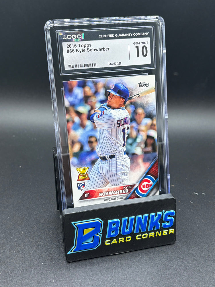 2016 Kyle Schwarber Topps CGC 10 RC
