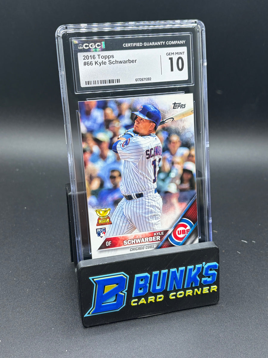 2016 Kyle Schwarber Topps CGC 10 RC