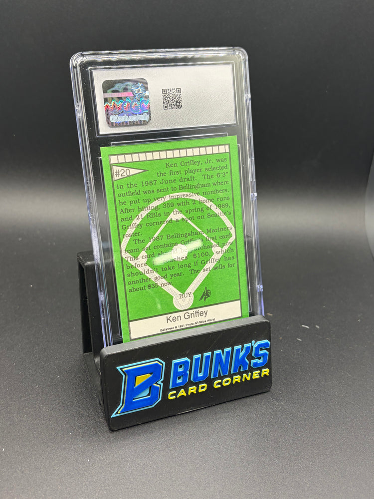 1991 Ken Griffey Jr Ballstreet #20 CGC 9