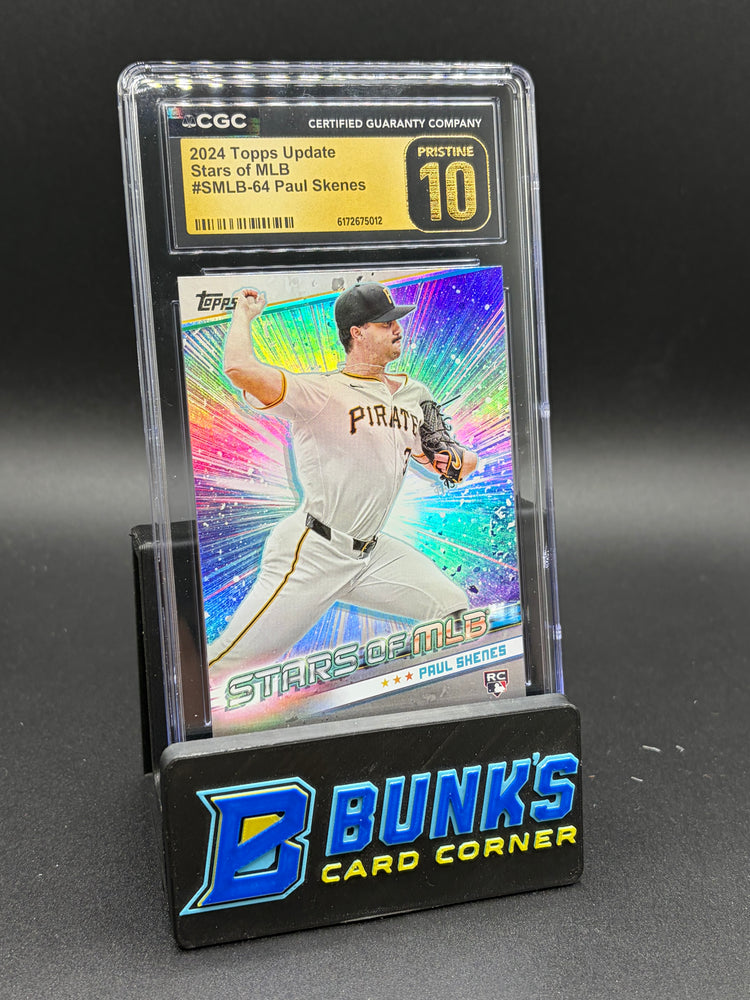 2024 Paul Skenes Stars of MLB Topps Update CGC Pristine 10 RC
