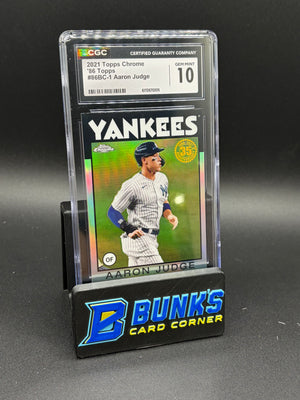 2021 Aaron Judge '86 Topps CGC 10