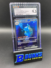 CGC 9.5 Blastoise Ex SIR 151