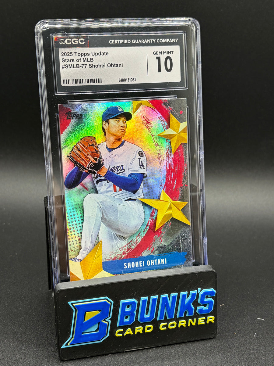 2025 Shohei Ohtani Stars of MLB Topps Update CGC 10