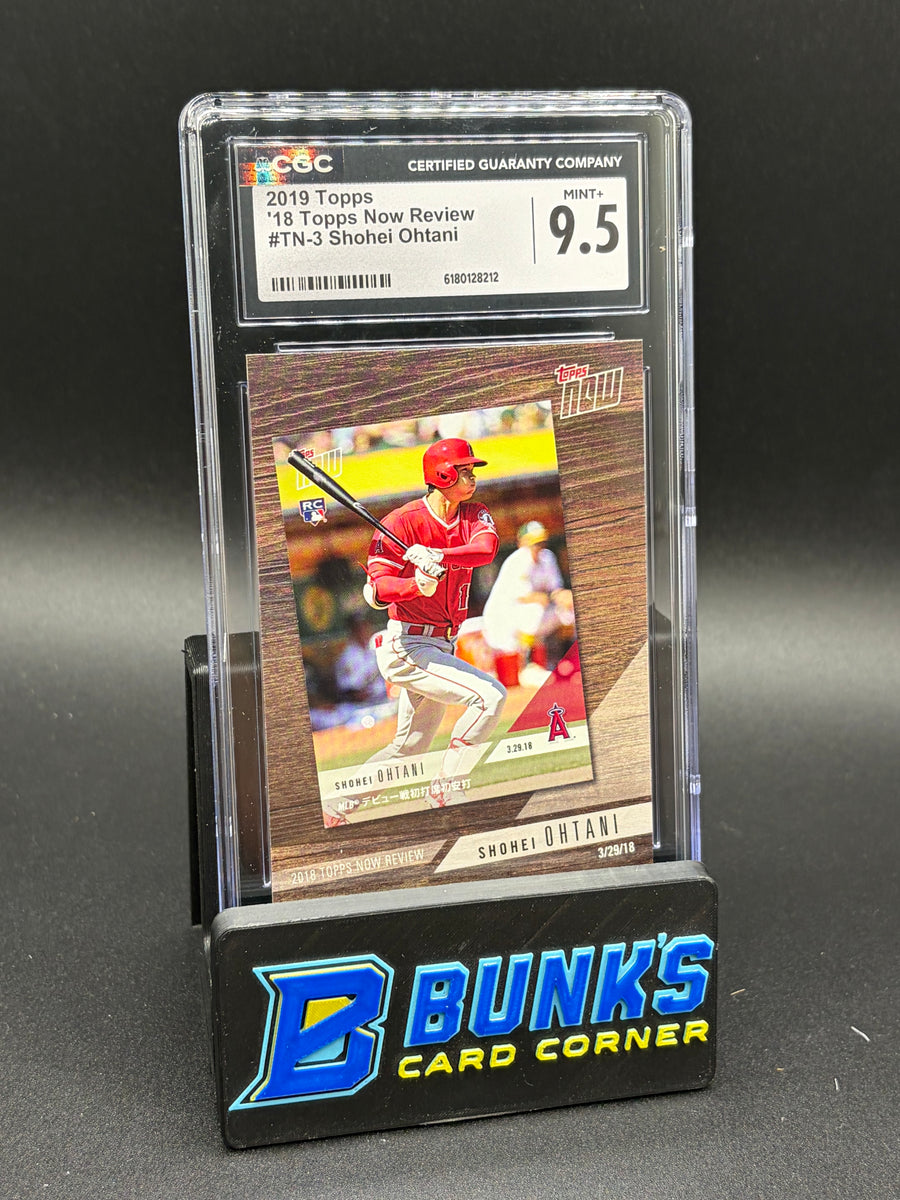 2019 Shohei Ohtani Topps Now Review CGC 9.5 RC