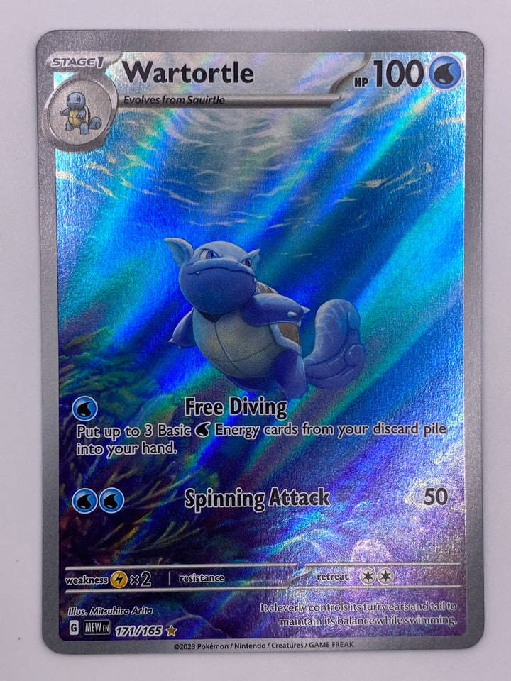 Wartortle Illustration Rare 151 NM