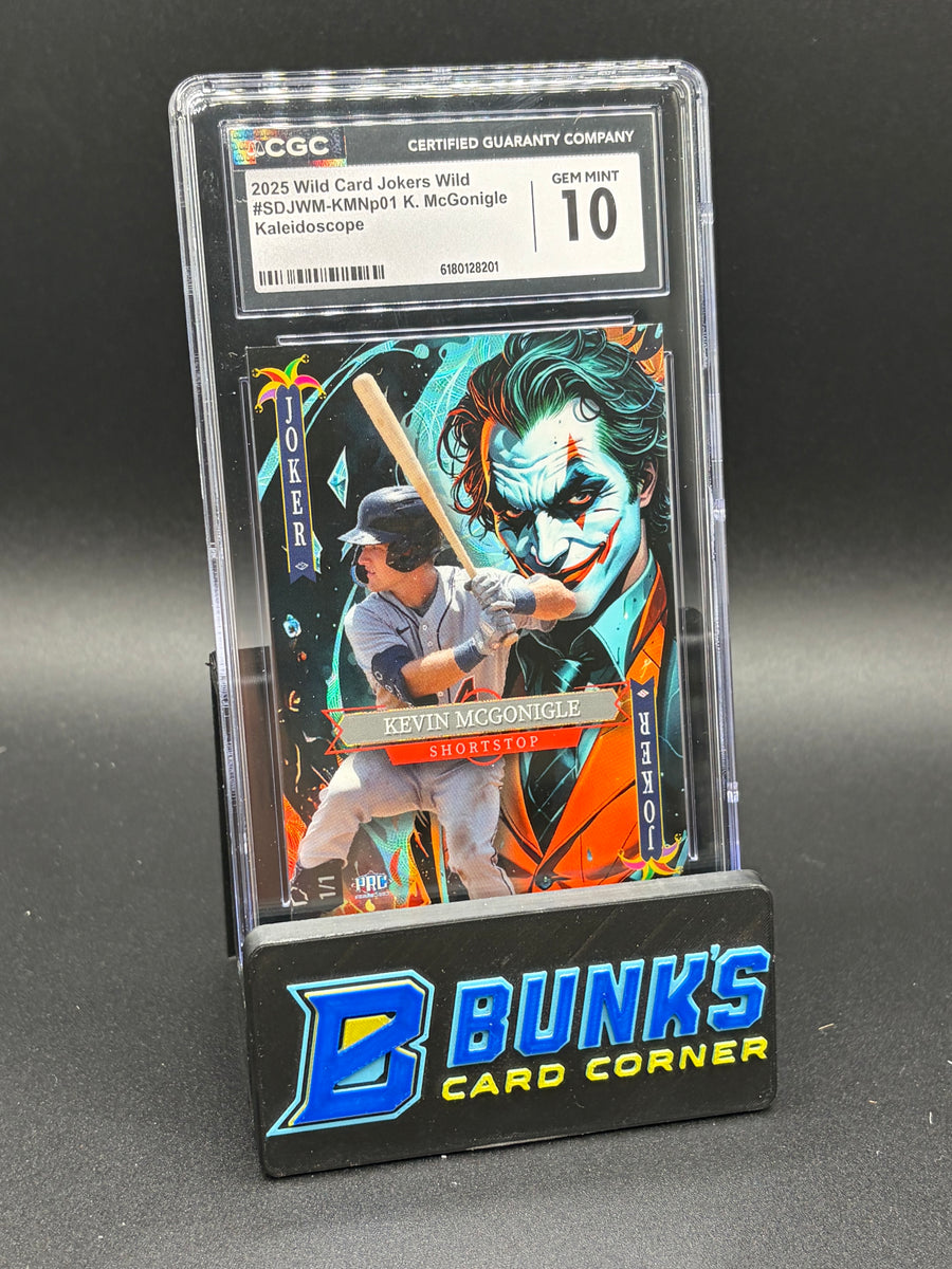 2025 Kevin McGonigle Kaleidoscope Jokers Wild CGC 10 1/1