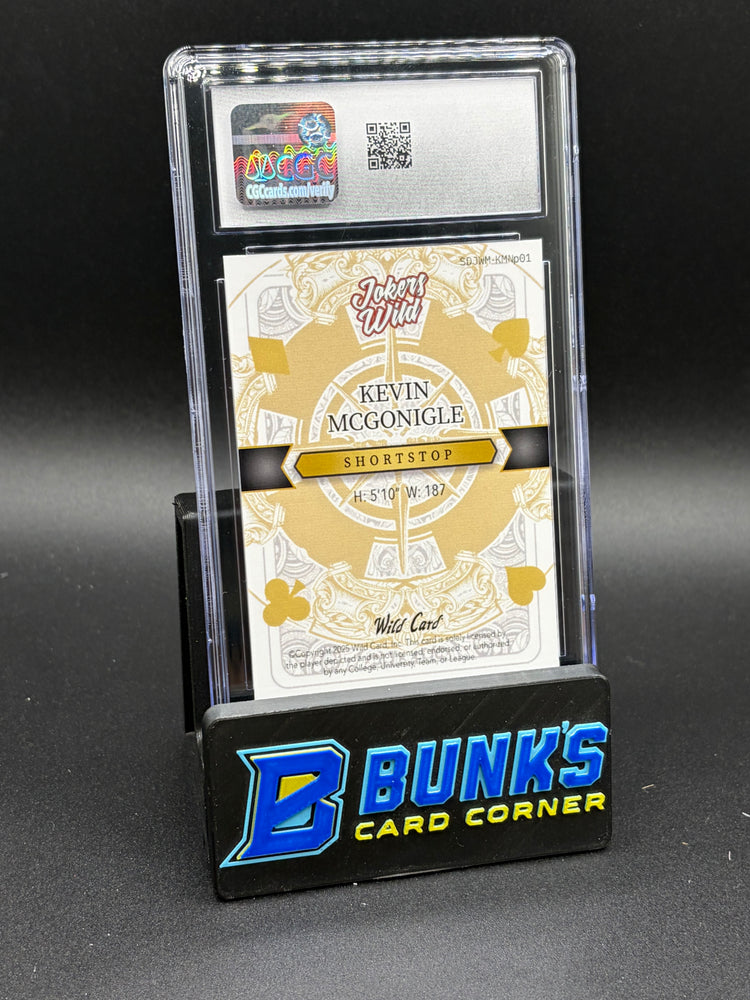 2025 Kevin McGonigle Kaleidoscope Jokers Wild CGC 10 1/1