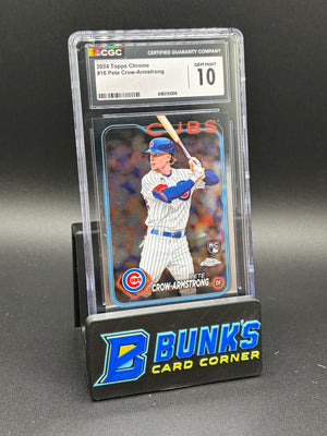 2024 Pete Crow-Armstrong Chrome CGC 10 RC