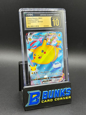Flying Pikachu VMAX Holo Celebrations CGC Pristine 10