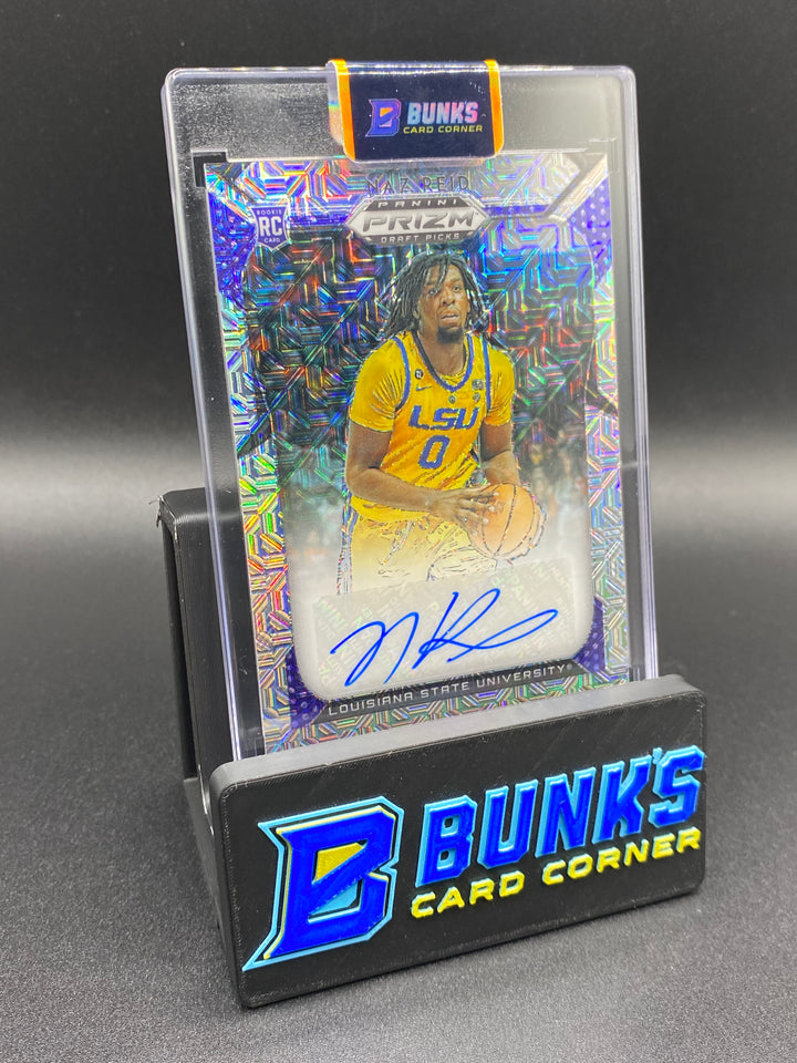 2019 Naz Reid RC Panini Prizm Auto 12/49