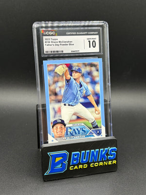 2023 Shane McClanahan Father's Day Powder Blue CGC 10 38/50
