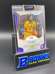 2019 Naz Reid RC Panini Prizm Auto 12/49