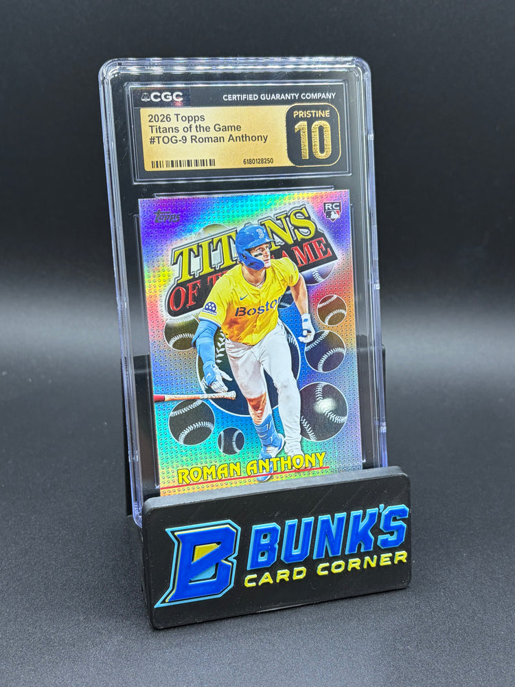 2026 Roman Anthony Titans of the Game CGC Pristine 10 RC
