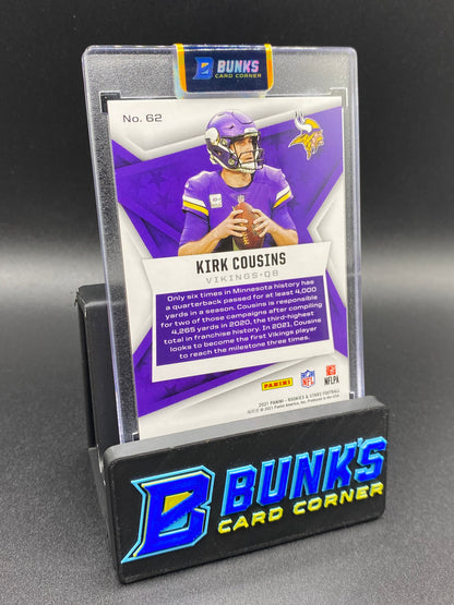 2021 Kirk Cousins 1/1 Rookies & Stars