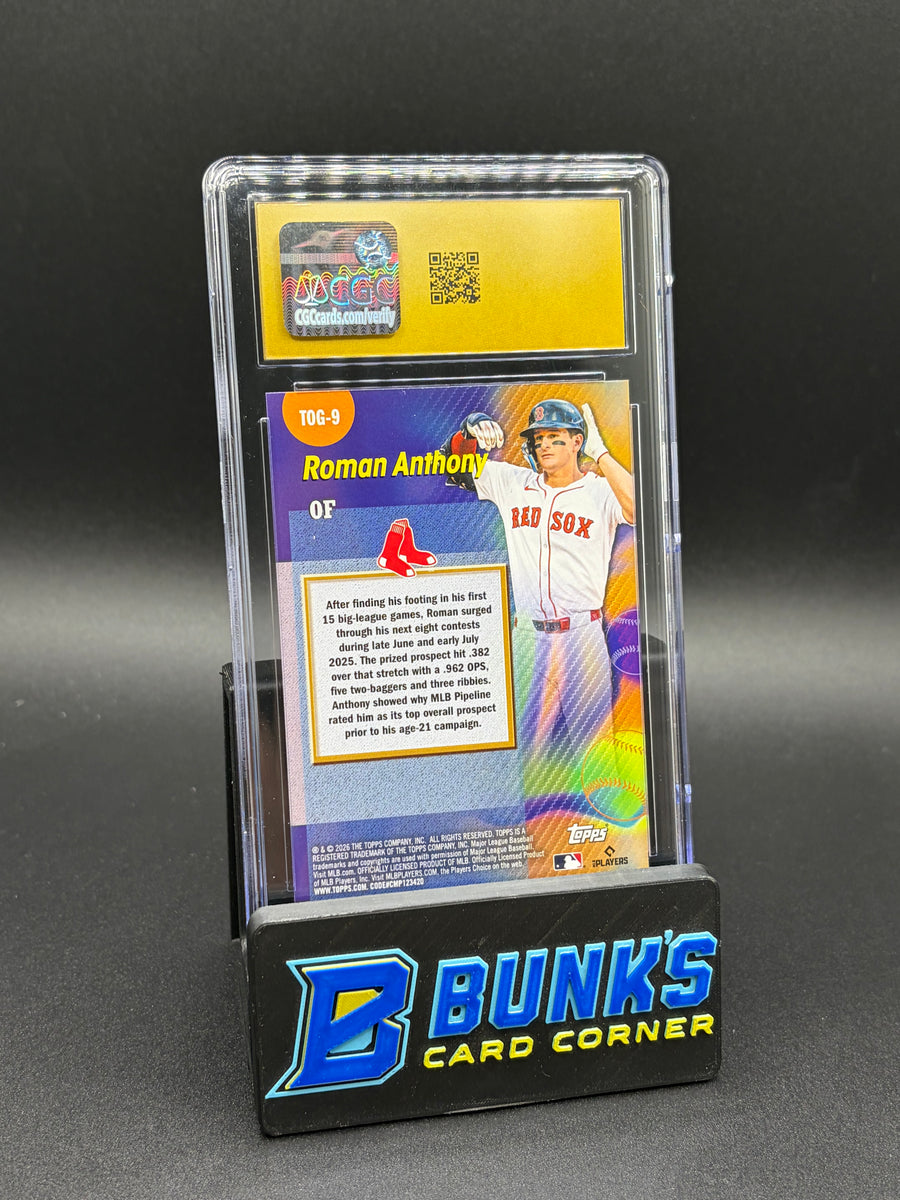 2026 Roman Anthony Titans of the Game CGC Pristine 10 RC