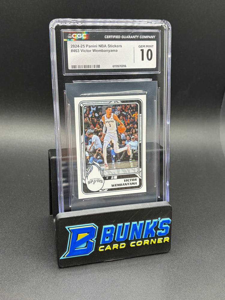 2024-25 Victor Wembanyama NBA Stickers CGC 10