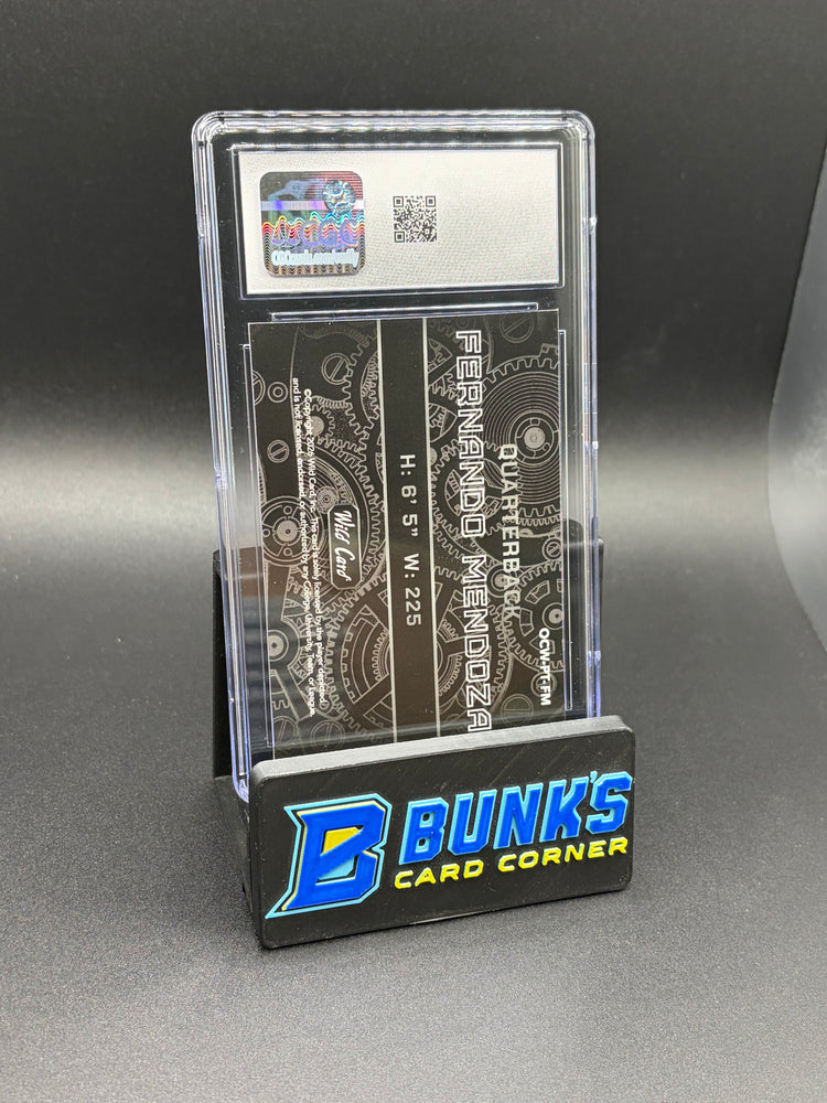 2026 Fernando Mendoza Orange Platinum Donut Circles CGC 10 5/10 RC