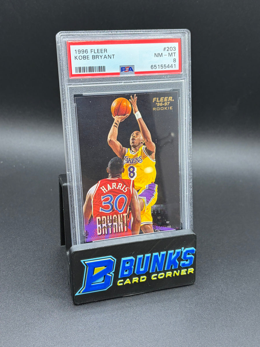 1996 Kobe Bryant Fleer PSA 8 RC
