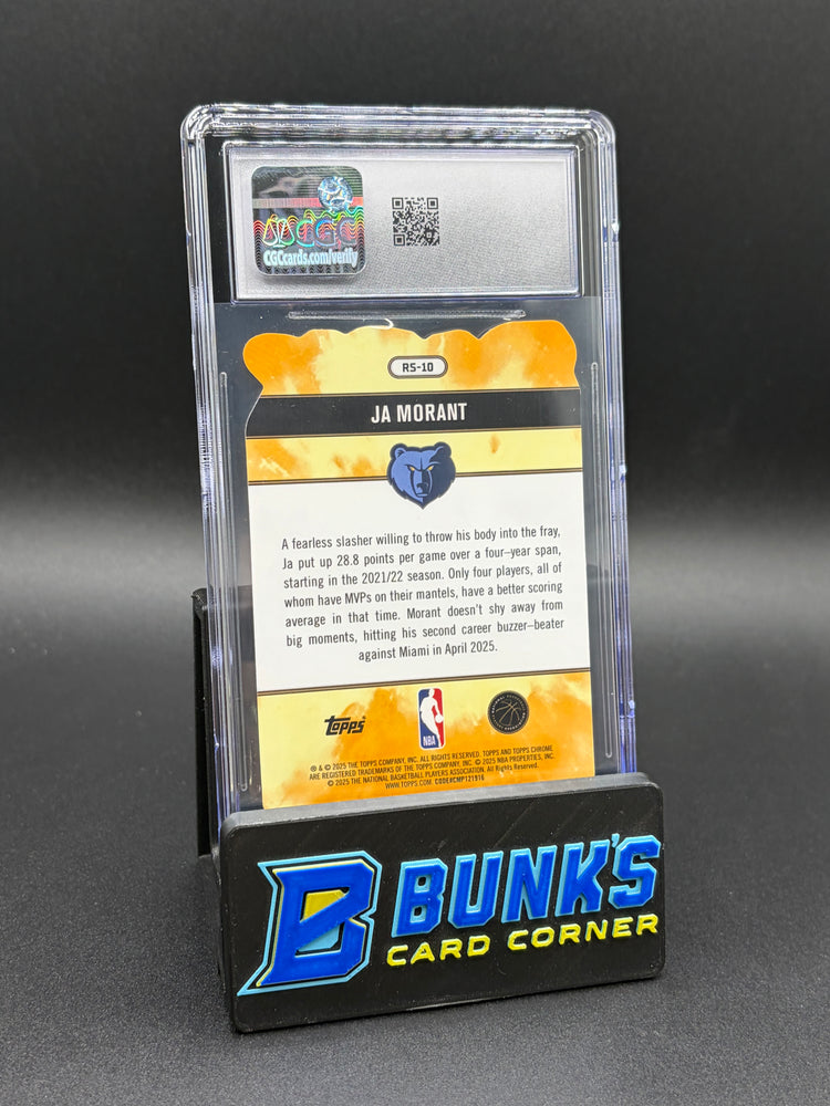 2025-26 Ja Morant Rock Stars Topps Chrome CGC 10