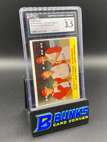 1958 Birdie's Young Sluggers Bailey/Tebbets/Robinson CGC 3.5