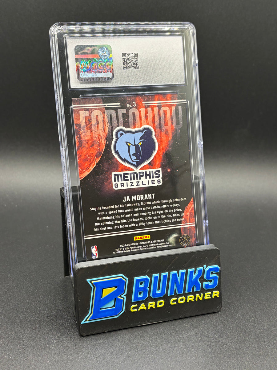 2024-25 Ja Morant Fadeaway Donruss CGC 10