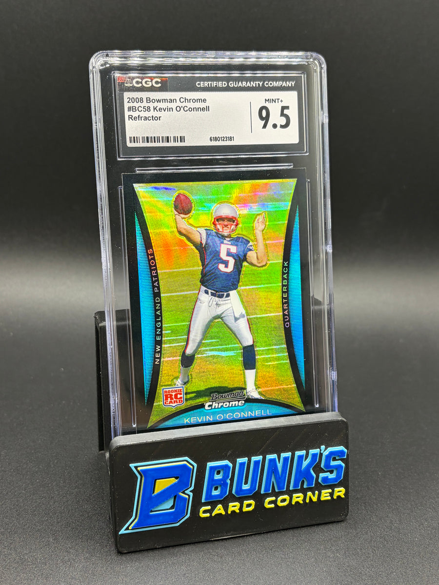 2008 Kevin O'Connell Refractor Bowman Chrome CGC 9.5 RC