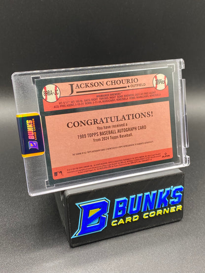 2024 Jackson Chourio Auto SP RC